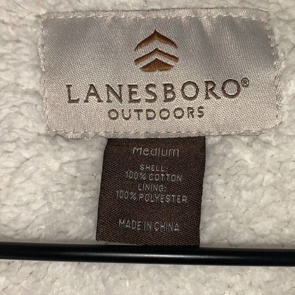 Landsboro. Shirt Jacket Shacket Plaid Button Front Red/Blue/White Womens Size M - Picture 5 of 7